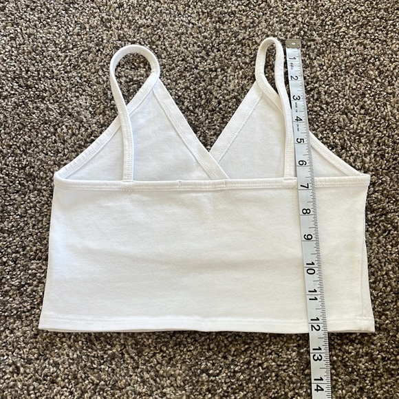 Brandy Melville white bralette top - Picture 4 of 7